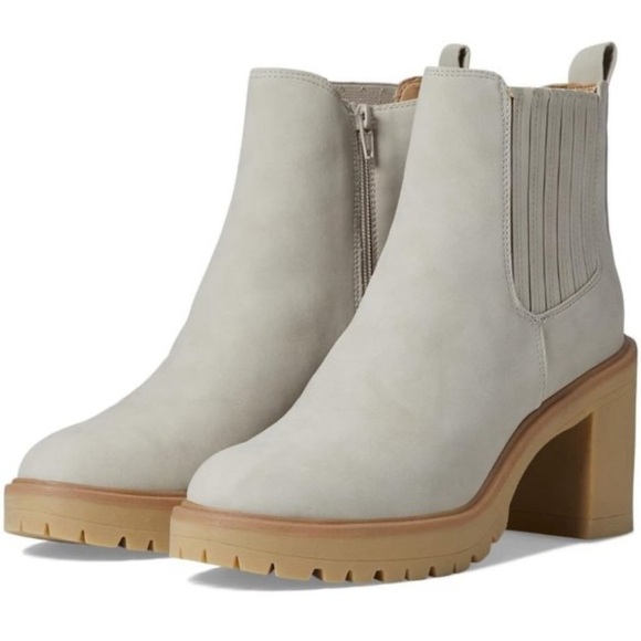 Dolce Vita Jetta Dune Heeled Ankle Boots - Picture 1 of 9